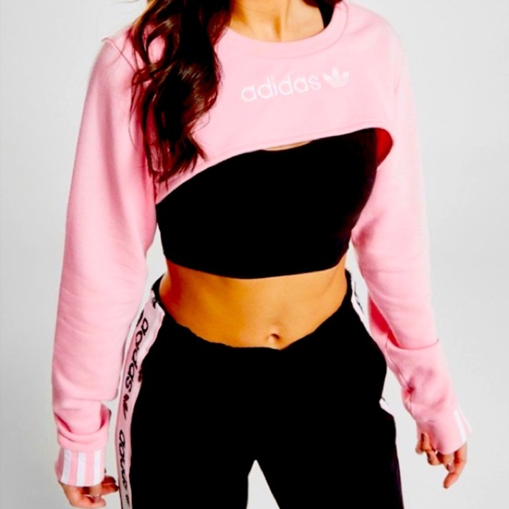Adidas Originals Shrug Sweater Pink